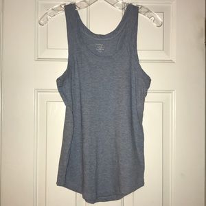 Loft Vintage Wash Light Blue Tank XS